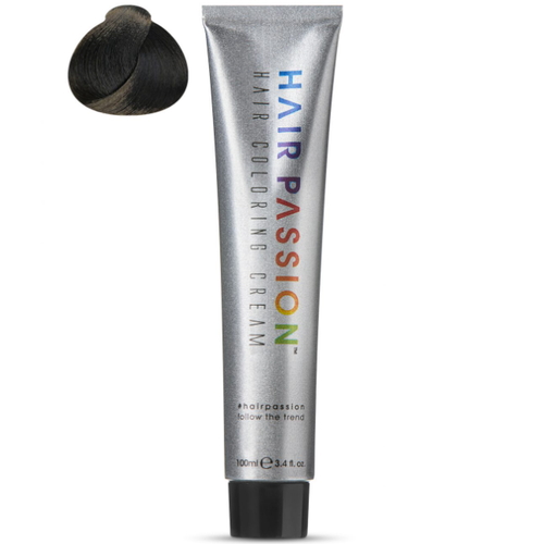 HAIR PASSION, Краска для волос Coloring Cream Natural Collection 5N, 100 мл