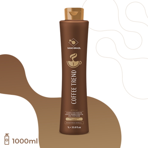 NANO BRAZIL, Шампунь для волос Шаг 1 COFFEE TREND Deep Cleaning Shampoo, 1000 мл