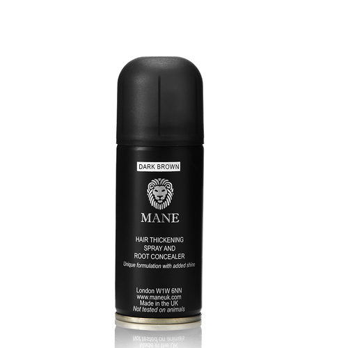 MANE, Аэрозольный камуфляж для волос Dark Brown, 200 мл — изображение 2