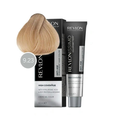 REVLON, Крем-краска для седых волос Revlonissimo Colorsmetique High Coverage 9-23, 60 мл