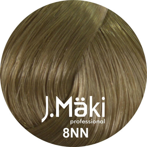 J.MAKI, Стойкий краситель для волос Hair Color 8NN, 60 мл