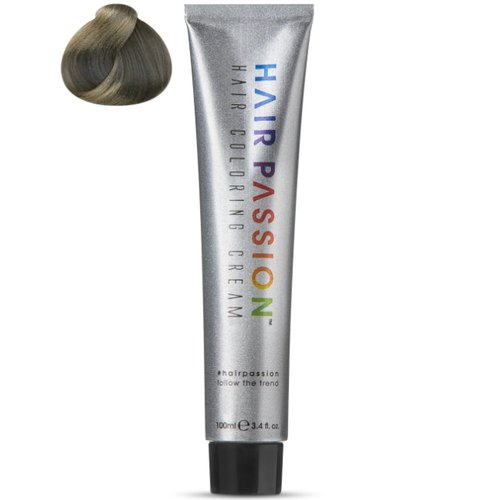 HAIR PASSION, Краска для волос Coloring Cream Natural Cool Collection 8NC, 100 мл