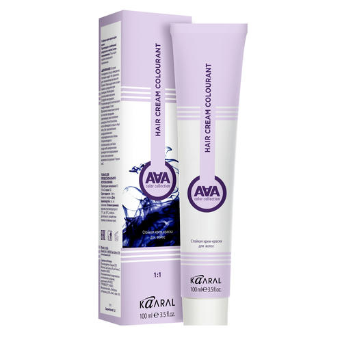 KAARAL, Стойкая крем-краска для волос AAA Hair Cream Colorant .00, 100 мл — изображение 2