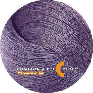 COMPAGNIA DEL COLORE, Стойкая низкоаммиачная краска для волос корректор Violet, 100 мл