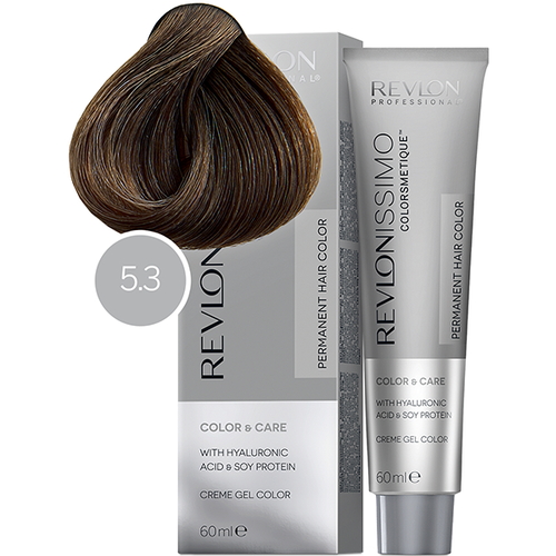 REVLON, Крем-краска для волос Revlonissimo Colorsmetique 5.3, 60 мл