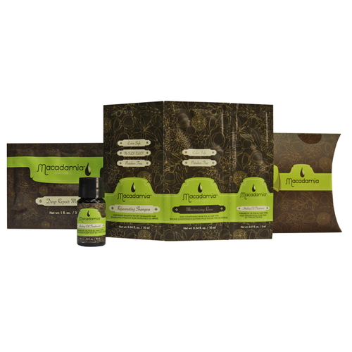 MACADAMIA, Набор"Натуральная забота" Natural Oil, (30 + 10 + 10 + 5/10) мл