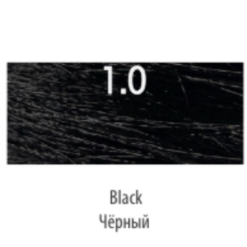 LUXOR, Стойкая крем-краска для волос LuxColor 1/0, 100 мл