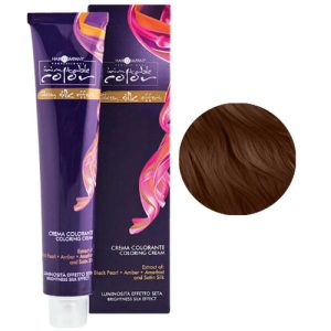 HAIR COMPANY, Стойкая крем-краска для волос Inimitable Color Coloring Cream 7.34, 100 мл