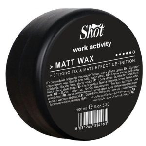 SHOT, Крем-воск для укладки волос Work Activity, 100 мл
