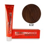 PUNTI DI VISTA, Крем-краска для волос с керамидами Nuance 8.32, 100 мл