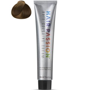 HAIR PASSION, Краска для волос Coloring Cream Warm Collection 8W, 100 мл