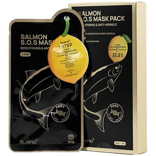 Bueno Питательная маска с витамином С Salmon VITAMIN S.O.S Mask 30мл