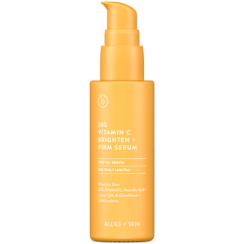 Allies of Skin Cыворотка для сияния и упругости 20% Vitamin C Brighten + Firm Serum 30мл