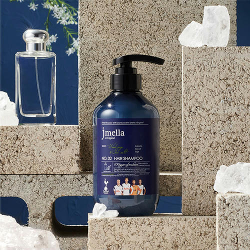 Jmella Парфюмированный шампунь для всех типов волос In England Wood Sage & Sea Salt Hair Shampoo 500 мл — изображение 4