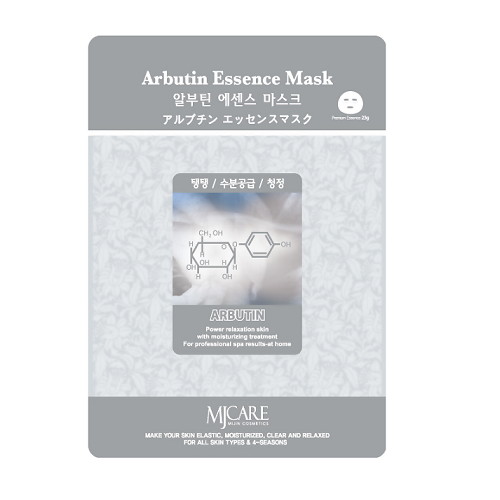 Mijin Care Осветляющая маска с арбутином Essence Mask Arbutin 23г