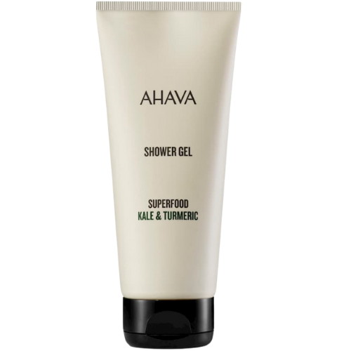 Ahava Гель для душа «Браунколь и Куркума» Kale & Tumeric Superfood Shower Gel 200 мл