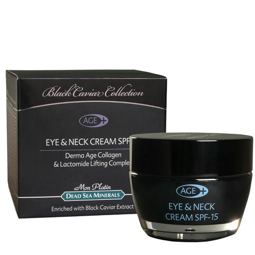 Mon Platin Black Caviar Крем для кожи вокруг глаз и шеи с черной икрой Eye & Neck cream derma-age plus SPF 15 50мл