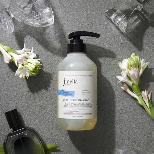 Jmella Парфюмированный шампунь для всех типов волос In France La Tulipe Hair Shampoo 500 мл — изображение 3