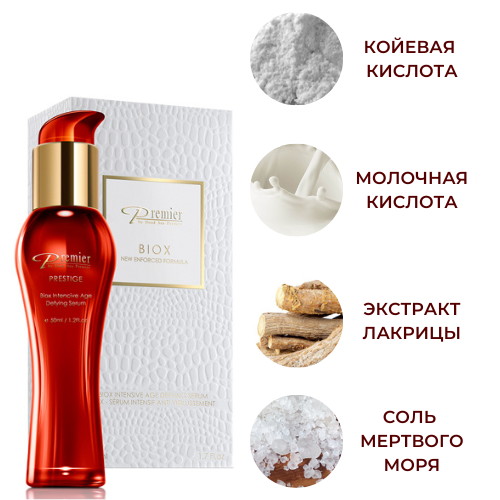 Premier Интенсивный противовозрастной серум Biox Intensive Age Treatment Serum 50 мл — изображение 2