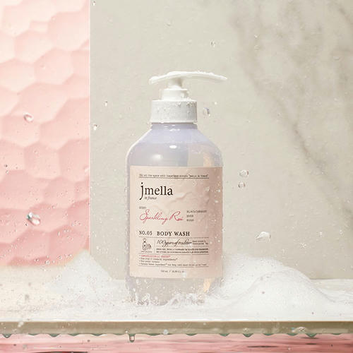 Jmella Парфюмированный гель для душа In France Sparkling Rose Body Wash 500 мл — изображение 3