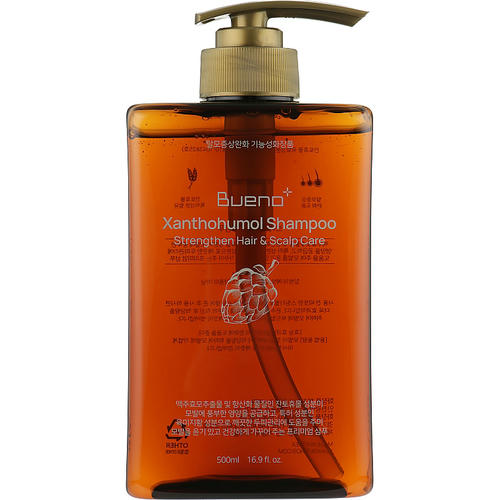Bueno Питательный шампунь с ксантогумолом Xanthohumol Shampoo 500 мл