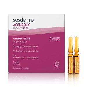 Acglicolic Classic Forte - Средство в ампулах, 5шт по 2 мл, Sesderma (Сесдерма)