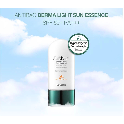 Antibac Derma Light Sun Gel SPF50 PA++ - Антибактериальный лёгкий солнцезащ. крем SPF50+ (60ml)