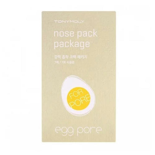 TONYMOLY, Полоски для носа от черных точек Egg Pore Nose Pack, 1 шт