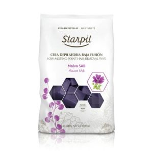 STARPIL, Воск горячий в брикетах в пакете Мальва (средней плотности ++), 1000 гр