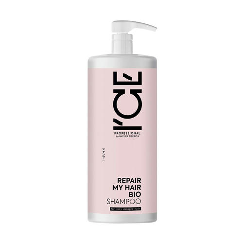 I'CE PROFESSIONAL BY NATURA SIBERICA, Шампунь для сильно повреждённых волос REPAIR MY HAIR, 1000 мл