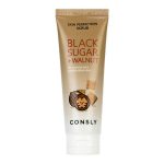CONSLY, Скраб для лица с черным сахаром и экстрактом грецкого ореха Black Sugar & Walnut Skin Perfection Scrub, 120 мл