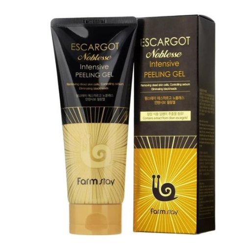 FARMSTAY, Пилинг-гель с муцином королевской улитки Escargot Noblesse Intensive Peeling Gel, 180 мл — изображение 2