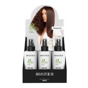 SELECTIVE, Набор для волос (маска-спрей для волос) _Keratin, 12x150 мл