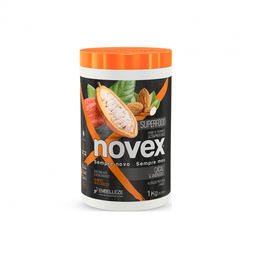 NOVEX, Суперфуд маска для волос Cacau & Amendoas, 1000 гр