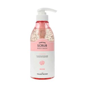 VILLAGE 11 FACTORY, Парфюмированный скраб для тела Perfume Scrub Bodywash Classic Pink, 500 мл