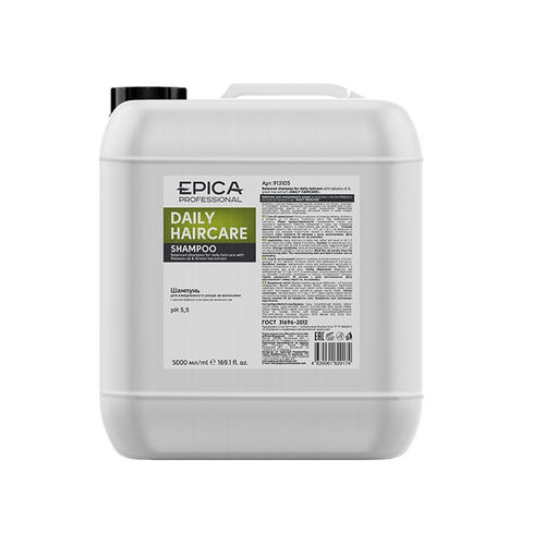 EPICA, Шампунь для ежедневного ухода Daily Haircare, 5000 мл