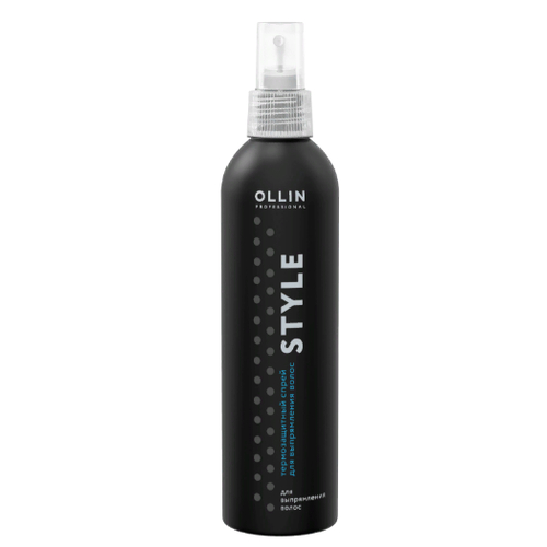 OLLIN, Термозащитный спрей для выпрямления волос Ollin Style, 250 мл