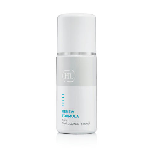 HOLY LAND, Очищающее средство 3 In 1 Soap Cleanser & Toner Renew Formula, 150 мл
