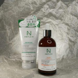 AMPLE:N, Набор AMPLE:N, Ампула "Витаминная бомба", 100 мл. + AMPLE:N, Нежный очищающий крем-сливки, 150 мл