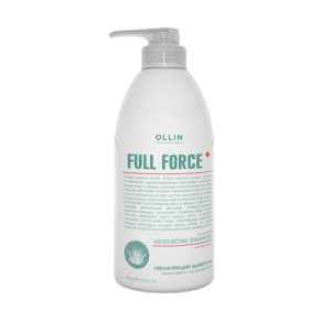 OLLIN, Шампунь увлажняющий для волос против перхоти с экстрактом алоэ Full Force, 750 мл