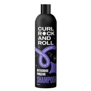CURL ROCK AND ROLL , Шампунь для кудрявых мужчин "Интенсивное очищение", 270 мл