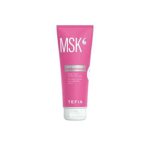 TEFIA, Розовая маска для светлых волос Myblond, 250 мл