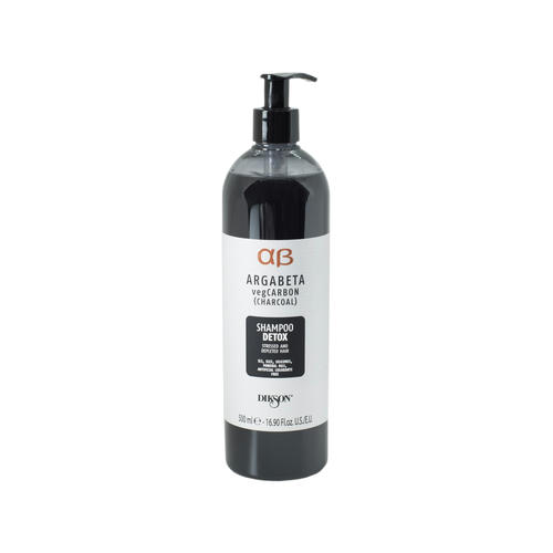 DIKSON, Шампунь для волос подверженных стрессу Shampoo Detox Argabeta VegCarbon, 500 мл