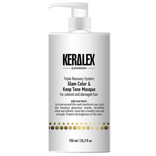 PROTOKERATIN, Маска дуо-сияние и защита цвета Keralex Glam Color & Keep Tone Masque, 750 мл