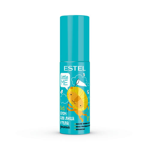 ESTEL, Детский многофункциональный крем для лица и тела 8 в 1 Little Me, 100 мл