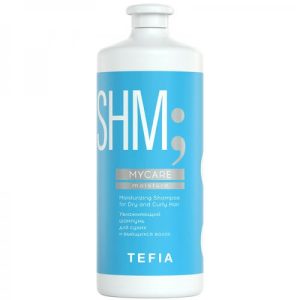 TEFIA, Увлажняющий шампунь для сухих и вьющихся волос Moisture Mycare, 1000 мл