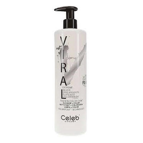CELEB LUXURY, Шампунь для яркости цвета Viral Shampoo серебряный, 739 мл
