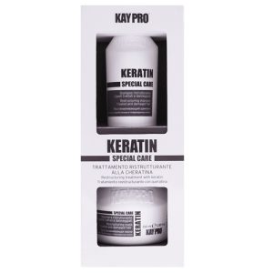 KAYPRO, Набор восстанавливающий для волос шампунь+маска Keratin, 100/100 мл