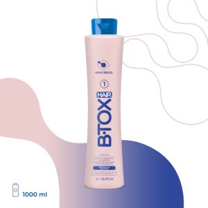 NANO BRAZIL, Шампунь для волос Шаг 1 HAIR BTOX Preparation Shampoo, 1000 мл