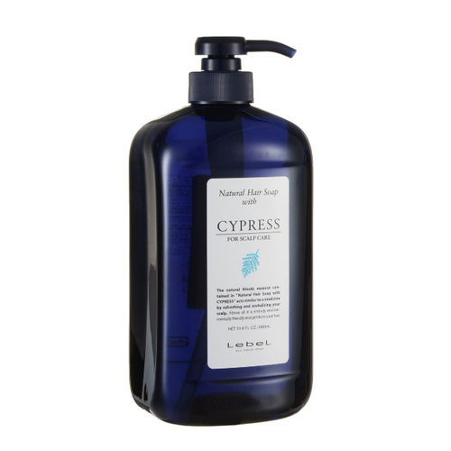 LEBEL, Шампунь для волос c маслом кипариса Natural Hair Soap With Cypress, 1000 мл